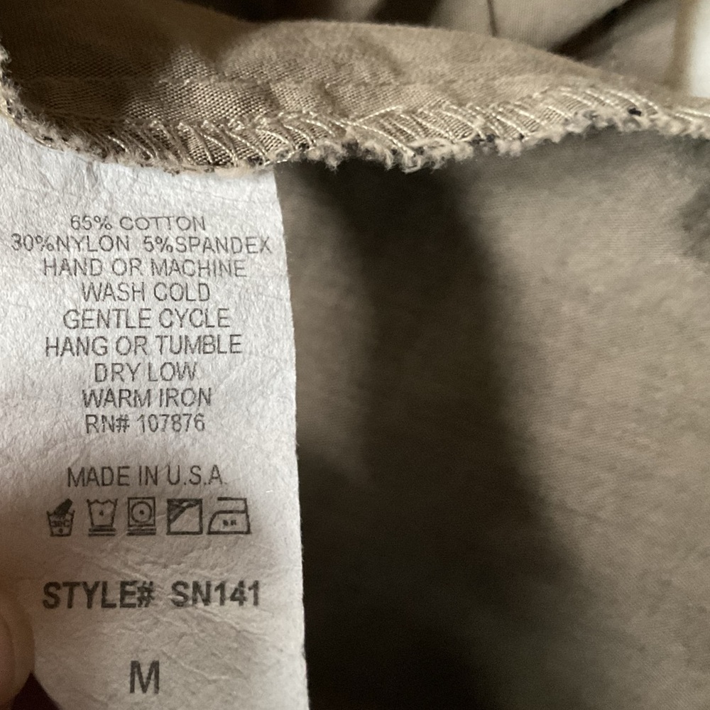 Comfy USA shirt, Medium, taupe - Picture 6 of 6
